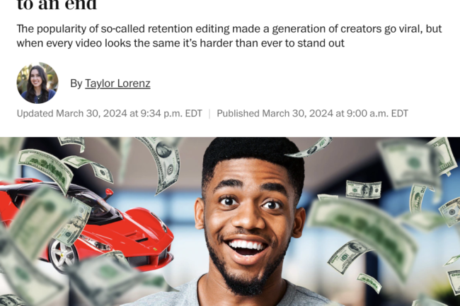 The Death Of Retention Editing Nick Cicero